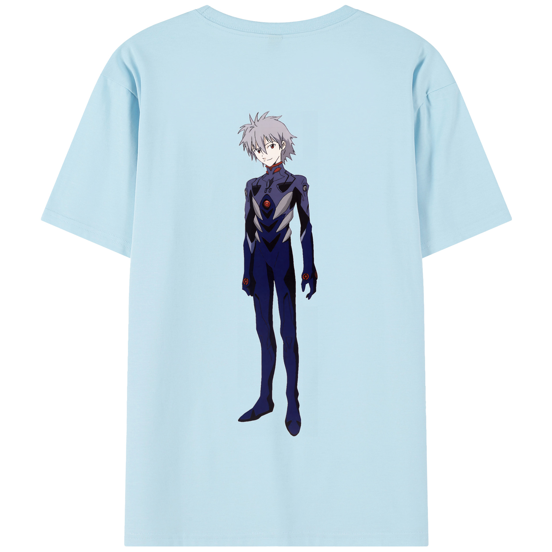 （画像用） EVA 新世紀エヴァンゲリオン 綿100％半袖Tシャツ（背面プリント）